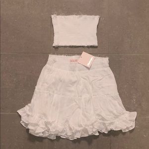 Two piece skirt set